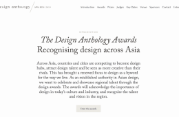 Design Anthology Award