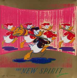 STRAYM, a split-ownership platform for artworks, will sell Andy Warhol "The New Spirit Donald Duck"