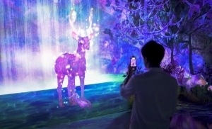 teamLab Introduces a Completely New Technology "IR- Interconnected Reality" - Interaction Between Digital World and Reality