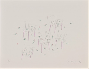Exhibition and sale of "Shiro Kuramata Cahier", a collection of silkscreened works by Shiro Kuramata at Ginza Tsutaya