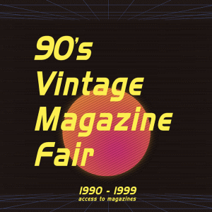 "90's Vintage Magazine Fair" to be held at Daikanyama Tsutaya, featuring fashion and culture magazines from the 90s