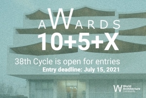 第38回WA Awards 10+5+X応募募集!｜建築デザインアワード