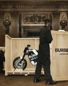 Burberry Introduces ‘Concept-E RS Burberry Edition’ electric motorcycle-in collaboration with DAB Motors