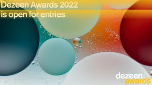 The Dezeen Award 2022 is now open for applications