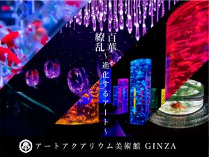 アートアクアリウム美術館 GINZAが銀座三越に誕生