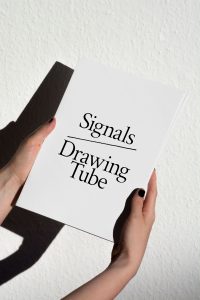 Exhibition at NADiff a / p / a / r / t to celebrate the publication of Signals, a collection of drawings + texts