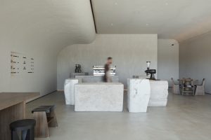 Orijins Coffee Shop Design by VSHD Design Inspired by the Beautiful Imperfections of Nature