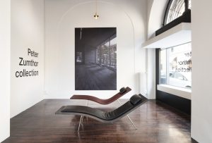 Pulitzer Prize Winner Architect Designed Furniture "Peter Zumthor Collection" Exhibited at Tsutaya Giza