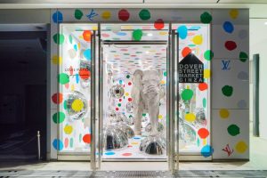 Louis Vuitton×Yayoi Kusama Collection on the Move at Stores in Tokyo