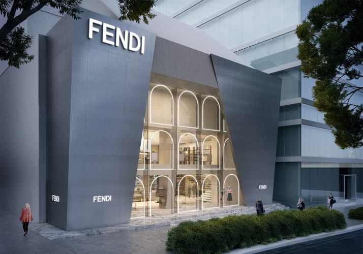 FENDI ‘s Biggest Flagship Store in Japan “PALAZZO FENDI OMOTESANDO ...