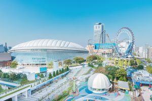 「東京ドームシティ」の大規模リニューアル―ランドスケープの刷新で憩いにぎわう空間を創出