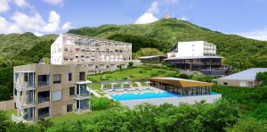 Grand opening of the Garden Terrace Nagasaki Hotel & Resort, designed by Kengo Kuma