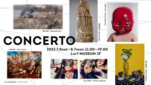 CONCERTO, a group exhibition by six young talented artists, at Lurf MUSEUM