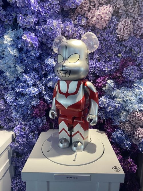 A Be@rbrick based on science fiction character Shin Ultraman.
