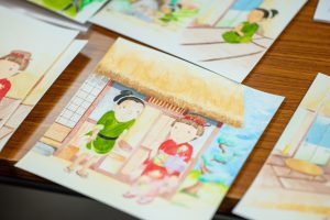 三井ガーデンホテル熊本で「日本の昔ばなし名作シリーズ 絵本原画展」が開催