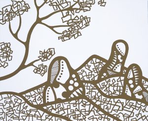 アヒ・チョイ個展「日常の再構築」がホワイトストーンギャラリーで開催