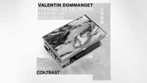 バレンタイン・ドマンジェ個展「CO（コ）」がCONTRASTで開催